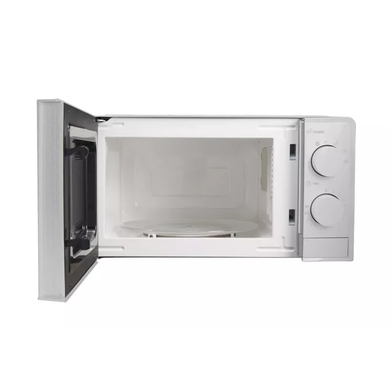 Solo mikroviļņu krāsns ESPERANZA ESTOFADO — 700 W, 20 l, 5 jaudas līmeņi, 24,5 cm grozāmais paliktnis, balta