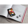 Telefona maciņš iKins iPhone XR — ķiršu ziedu raksts, melns