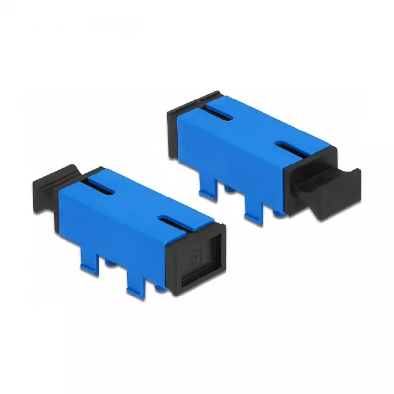LWL savienotājs PCB SC Simplex ligzdai uz SC Simplex ligzdu vienmoda zils