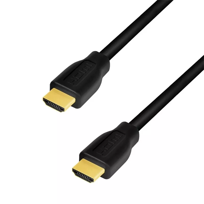 LogiLink CH0103 HDMI AV kabelis, melns, 5 m, 1x HDMI spraudnis uz 1x HDMI spraudni