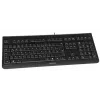 CHERRY KC 1000 tastatūra mājas USB Šveices melna