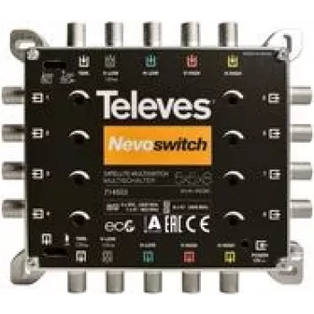 Multiswitch Televes MS58C 5x8 ar Nevo recpower kask