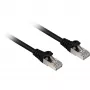 Networking kabelis Sharkoon Cat.6a SFTP RJ-45 Cat6a 0.25 m Melns