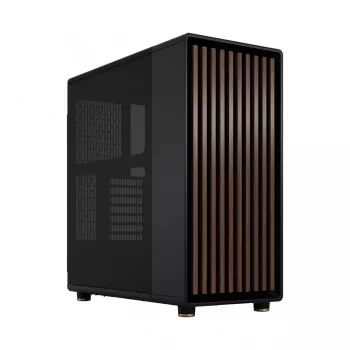 Fractal Design North Charcoal Melns Mesh Mid Tower Case - Melns