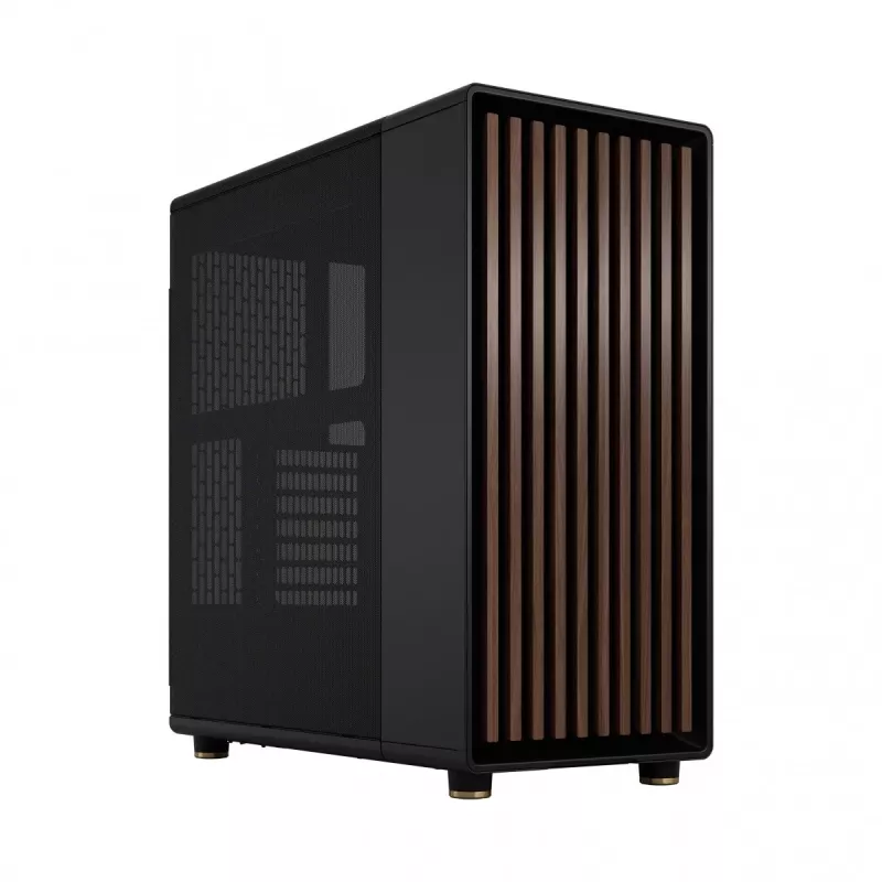 Fractal Design North Charcoal Melns Mesh Mid Tower Case - Melns