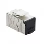 Patch paneļa keystone modulis DELOCK RJ45 Cat.6A ar skrūves aizsargvāciņu, zils