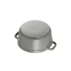 Cocotte Staub 20 cm pelēks čuguna katls