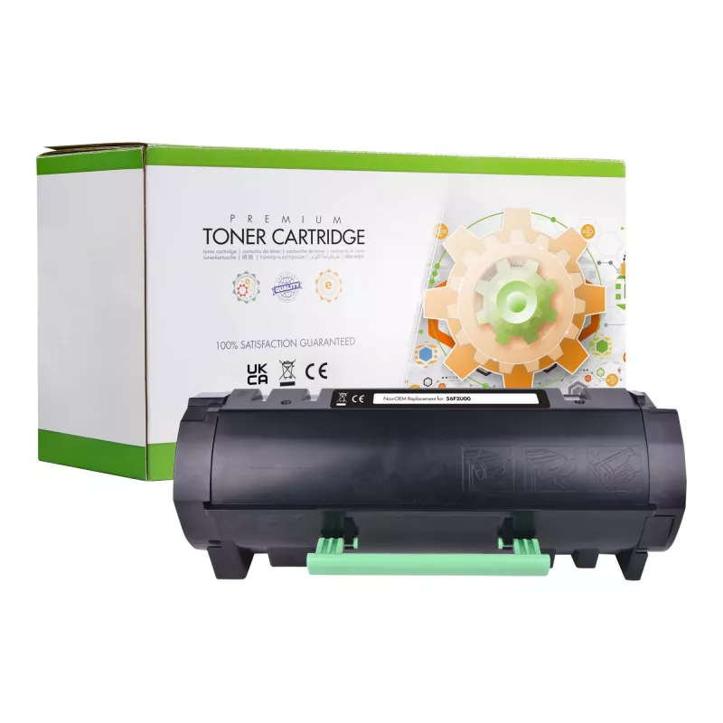 Static Control saderīgs tonera kārtridžs priekš Lexmark 56F2U00 / 002-06-R562U melns