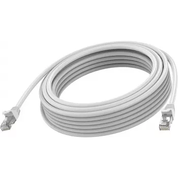 Tīkla kabelis Vision TC 3MCAT6A RJ-45 Cat6a 3 m Balts