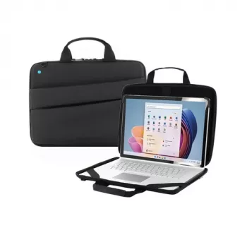 Mobilis THE ONE - piezīmjdatora soma - atvāžama, 20% pārstrādāta - Izturīga - 12.5 - 35,60cm (14) - Melna (003067)