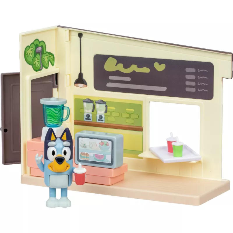 Figūriņu komplekts Bluey Mini Juice Shop