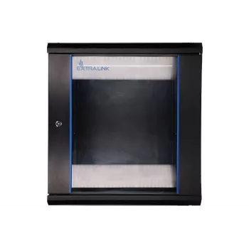 Sienas skapis Extralink Extralink Rackmount cabinet 12U 600x450 Melns