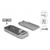 SSD korpuss DeLOCK 42033 pelēks M.2 PCI Express 40 Gbit/s