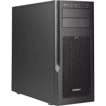 Datora korpuss Supermicro SuperChassis GS5A-754K Midi Tower melns, pelēks