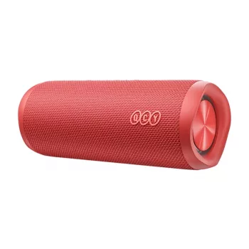 Pārnēsājams bezvadu skaļrunis QCY SP7 sarkans — Bluetooth 5.0, kompakts pārnēsājams dizains