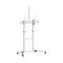 Sbox FS-3610 Grīdas statīvs īpaši lieliem LED televizoriem 60-100 100kg Balts