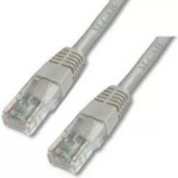 M-CAB - komutācijas kabelis - RJ-45 (V) - RJ-45 (V) - 1,0 m - SFTP - CAT 5e - pelēks (3113)