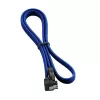 CableMod ModMesh - SATA kabelis - Serial ATA 150/300/600 - SATA (W) taisnstūra leņķī uz SATA (W) - 60 cm - Zils (CM-CAB-RSAT-N60KB-R)