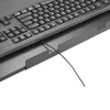 Maclean MC-839 Bīdāmā tastatūras platforma | Zemgalda atvilktne tastatūrai un pelei | Skavas tipa tastatūras paliktnis | Ergonomisks darbstacijas risinājums