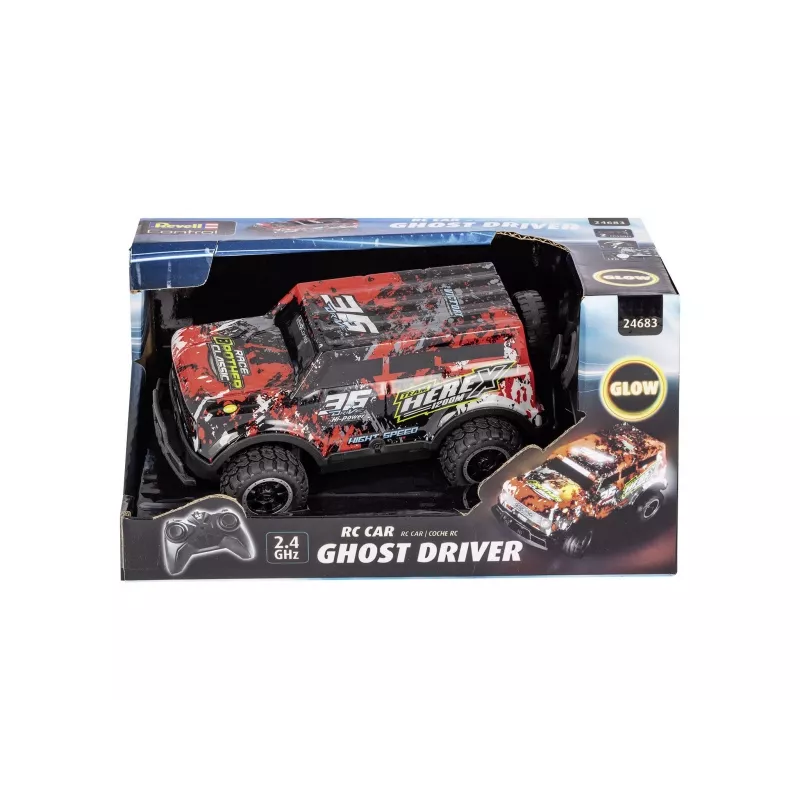REVELL RC auto Ghost Driver sarkans 24683