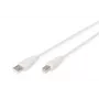 Assmann USB savienojuma kabelis, tips A - B vīr./vīr., 3,0m, piemērots USB 2.0, UL, melns (AK-300102-030-E)