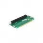 Delock Riser Card PCI Express x16 leņķveida 90° pa labi ievietošana - Riser Card (41914)