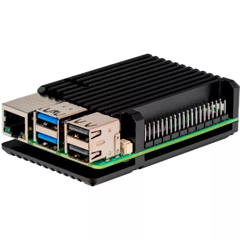 Joy-IT ARMOR korpuss BLOCK SBC — piemērots Raspberry Pi izstrādes komplektiem (RB-AlucaseP5-07)