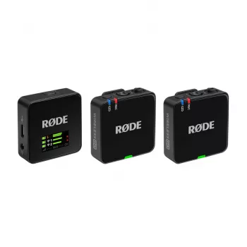 Rode Wireless Go Iii 3. paaudzes kompakta bezvadu mikrofonu sistēma, melna