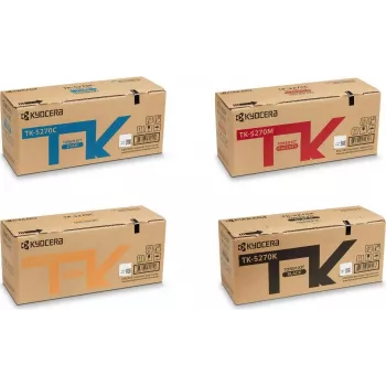 Toneru komplekts Kyocera TK-5270 oriģināls 4 krāsas BK/C/M/Y (MPN: OPTK-5270)