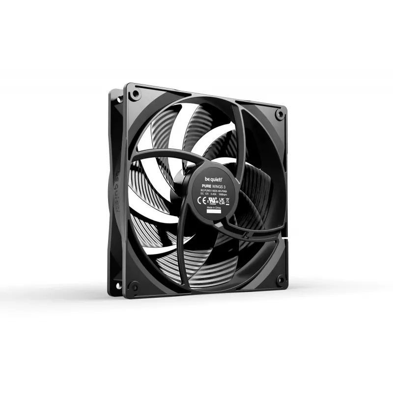 be quiet Pure Wings 3 140mm PWM lielā ātruma datora korpusa ventilators 14 cm Melns 1 gab.
