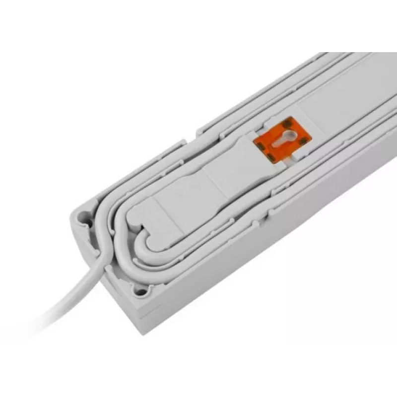Strāvas sadalītājs Armac Z5 5m 5x 230V PL 10A kabeļu organizators pelēks