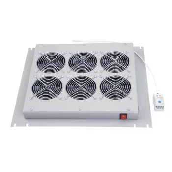 Brīvi stāvoša skapja ventilatora bloks Triton RAC-CH-X05-X3 6 ventilatori Pelēks