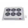Brīvi stāvoša skapja ventilatora bloks Triton RAC-CH-X05-X3 6 ventilatori Pelēks