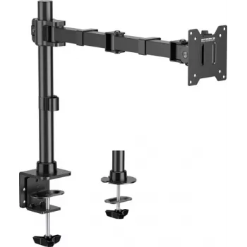 SpeaKa Professional SP-MM-211 vienas grupas monitora galda stiprinājums 43,2 cm 17 - 124,5 49 melns (SP-13383180)