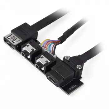 Jaunināšanas komplekts SILVERSTONE SST-G11313530-RT — priekšējā paneļa USB Type-C (USB 3.1 Gen 2)