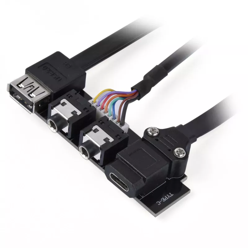 Jaunināšanas komplekts SILVERSTONE SST-G11313530-RT — priekšējā paneļa USB Type-C (USB 3.1 Gen 2)