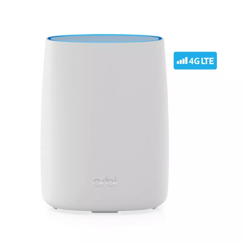 NETGEAR LBR20 bezvadu maršrutētājs Gigabit Ethernet Divu joslu (2,4 GHz / 5 GHz) 4G Balts