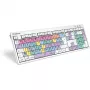 Klaviatūra Logickeyboard LKB-FCPX10-CWMU-UK Office USB QWERTY UK English Daudzkrāsaina