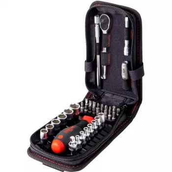 Izolēts skrūvgriezis wiha 44684, 1000 V nomināls, plakanas un Phillips varianti (modelis 44684)