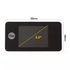 Digitālais durvju skatu meklētājs Yale 45-0500-1432-00-6011 — 3,2 collu LCD, 105° skata leņķis, 110° leņķis, melns, 2×AAA