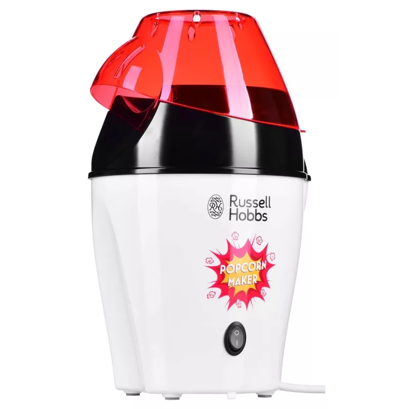 Russell Hobbs Fiesta popkorna aparāts melnā, sarkanā, baltā krāsā 1200 W