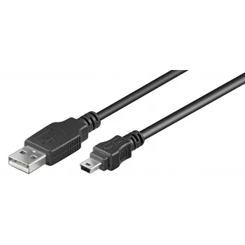 Goobay 50767 USB kabelis melns