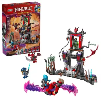 Konstruktors LEGO NINJAGO 71841 Dragon Village — 305 gab., 6 minifigūras, vecums 7+