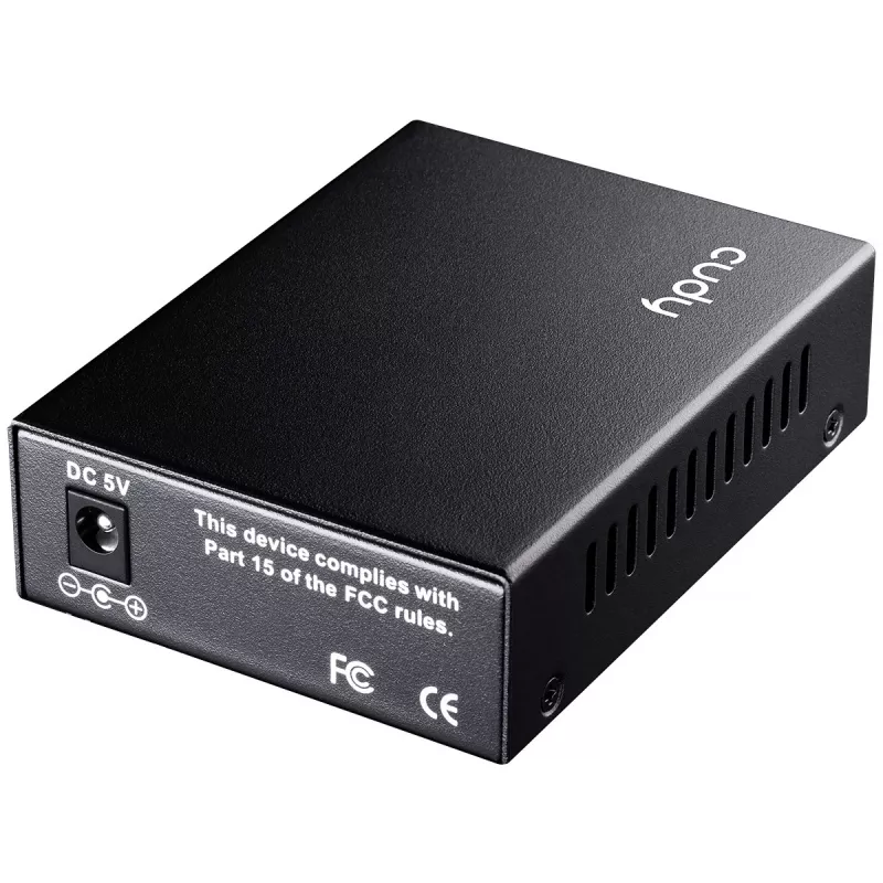 Tīkla vides pārveidotājs Cudy MC220 — Gigabit (1000 Mbps) viendzīslas SFP 1310 nm, 1x RJ-45, 1x SFP, melns