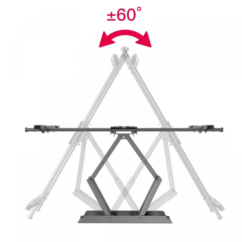 TV kronšteins TB TB-854 televizoriem līdz 100 collām, maks. 65 kg, VESA 800×600