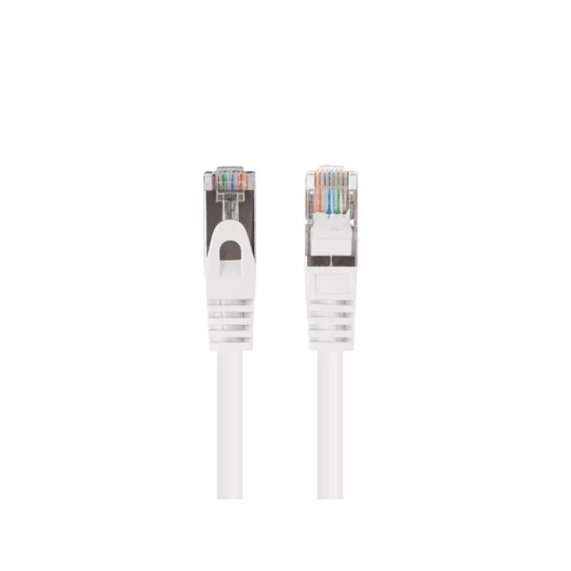 Tīkla kabelis LANBERG PATCHCORD KAT.6 FTP 0.25M Balts