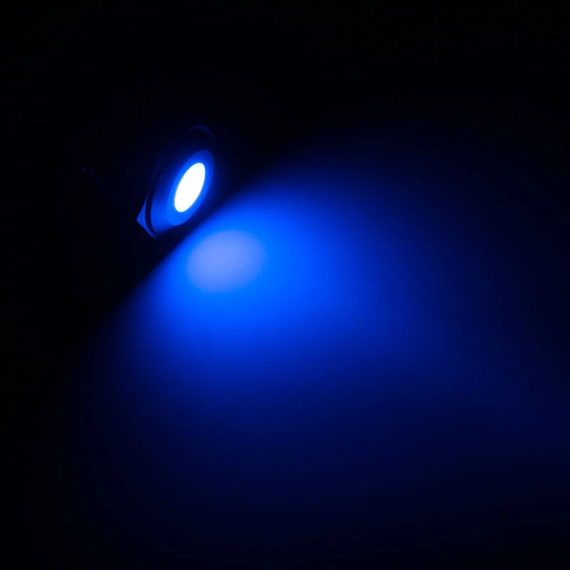 LED indikators Lamptron Dioda zila LAMP-SW2001-H, panelī montējams signāla LED