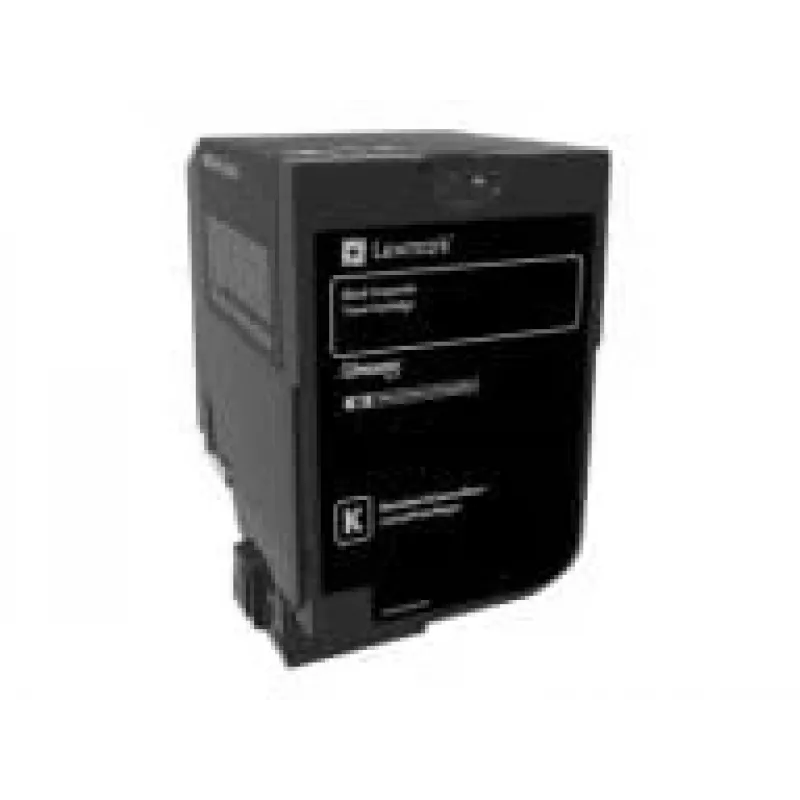 tonera kasete Lexmark 74C20KE 2500 lapas Melns