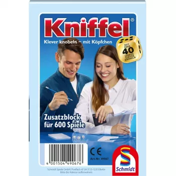 Kniffelblock, kauliņu spēle
