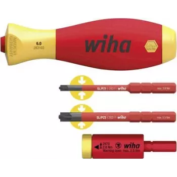 Skrūvgriezis wiha 41478 29701280S4 ar ergonomisku rokturi un magnētisko uzgali